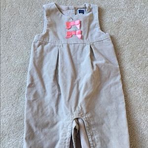 Janie and Jack girls overalls